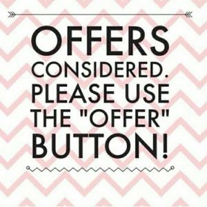 Please make offers!